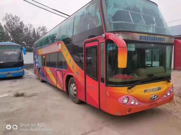 China Hyundai Used Coach Bus Diesel Left Hand Steering 42 Seats 2012 Year supplier