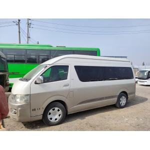 China Japanese Used Buses Hiace 13 – 15seater Gasoline Engine Left Steering Toyota Brand supplier