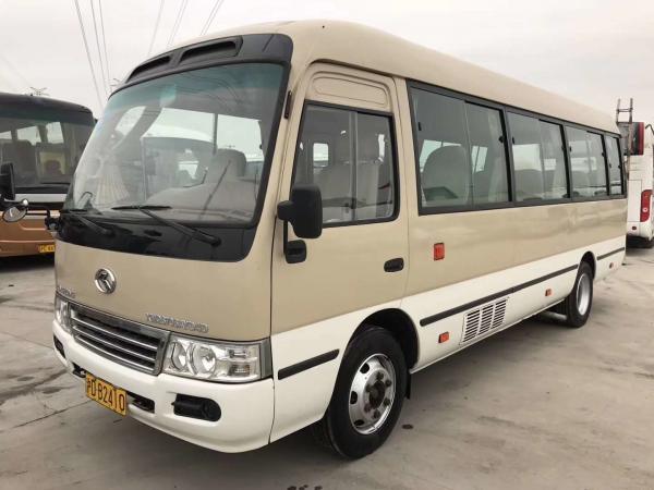China KINGLONG 22 Seats Used Passenger Bus With YC Diesel Engine 2014 Year Made supplier