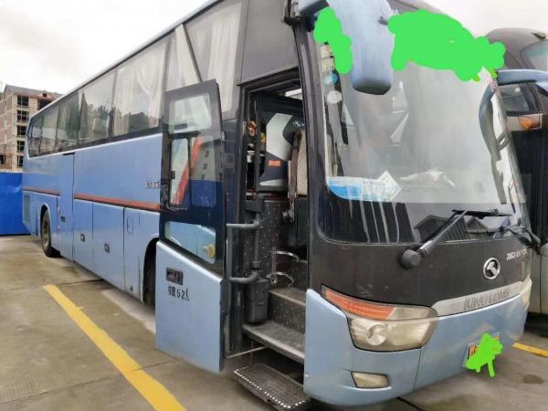 China Kinglong RHD Deisel Engine 53 Seats 233kw Used Coach Bus With AC Double Doors supplier