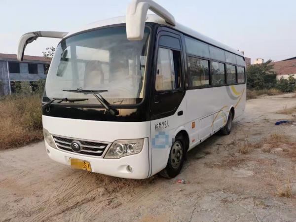 China Left Hand Drive Used Luxury Yutong City Buses Fuel Diesel 30 Seats Front Engine supplier