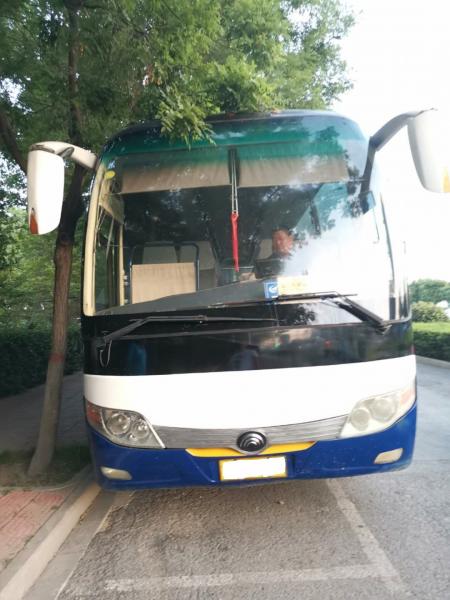 China Left Hand Drive Used Yutong Buses / 2011 Year Used Coach Bus For Transport Company supplier