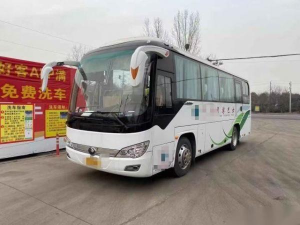 China Left Steering Single Doors Airbag Chassis Luxury VIP Seats Used Passenger Bus Used Yutong Bus Brand ZK6908 38 Seats supplier