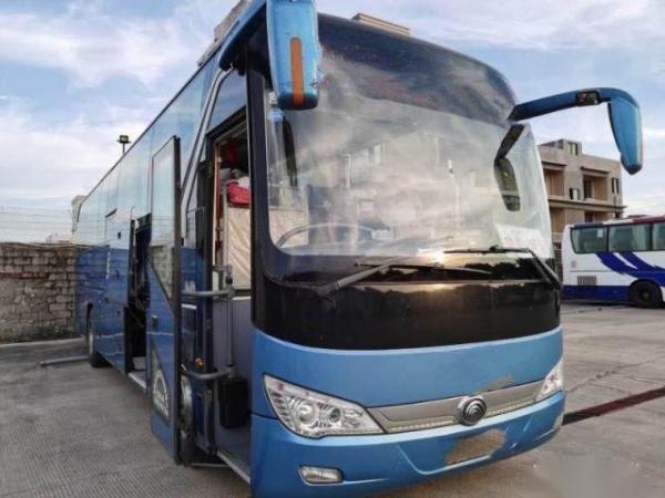 China Left Steering Yutong 49 Seat ZK6110 2nd Hand Bus Left Steering Two Doors Rear Engine supplier