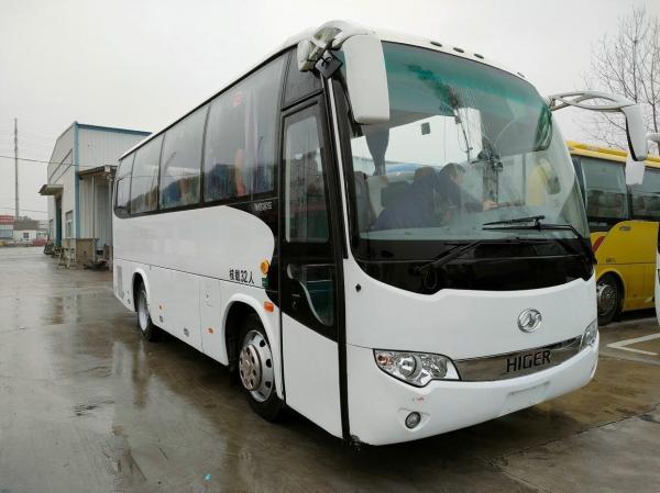 China Luxury Bus KLQ6796 Passenger Transport Coach Higer Second Hand Bus 32 Seats supplier