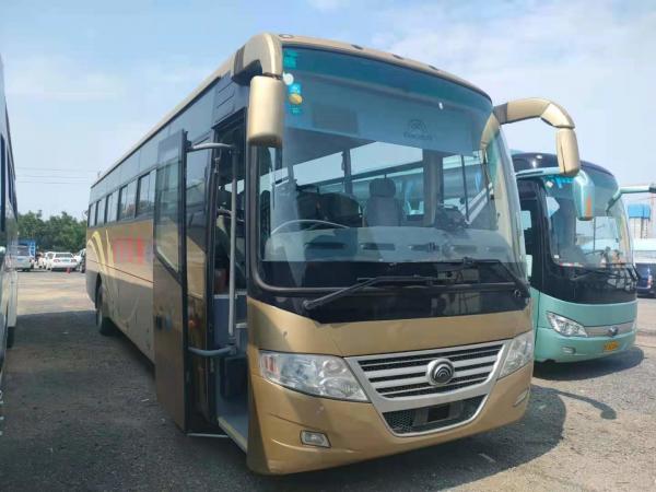 China New Arrival 54 Seats 2012 Year Used Yutong Bus ZK6112D Front Engine LHD Driver Steering No Accident supplier