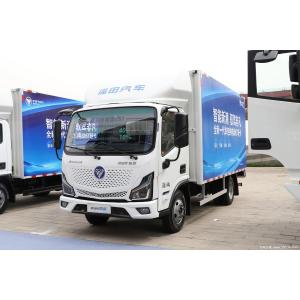 China New Energy Pure Electric Vehicle Foton 4*2 Drive Mode Light Van Truck 280km supplier