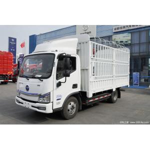 China New Energy Vehicles Cable 1.2 Tons Loading Foton Fence Truck Pure Electric supplier