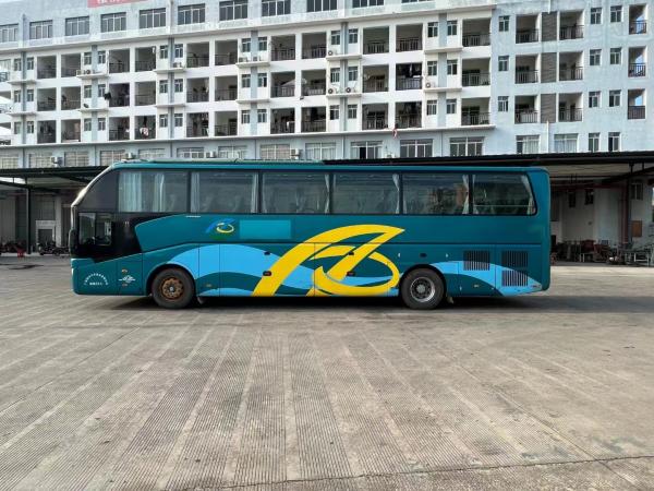 China Rear Engine Bus Yutong Zk6122 53seats Used Passenger Coach Upward Luggage Compartment supplier