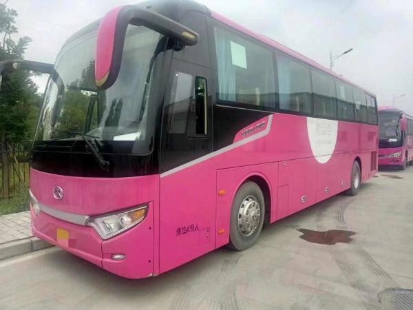 China Rear Engine Used Coach Buses 49 Seats LHD Diesel Engine Tourist Kinglong XMQ6112 supplier