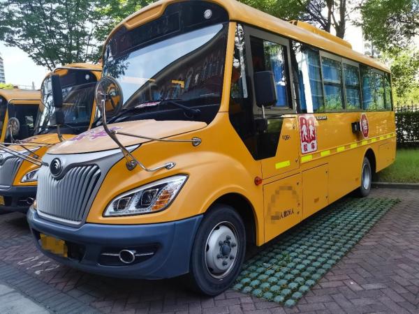 China School Bus ZK6745D Second Hand Mini Van 26seats Weichai WP3 Fast Gearbox Euro V supplier