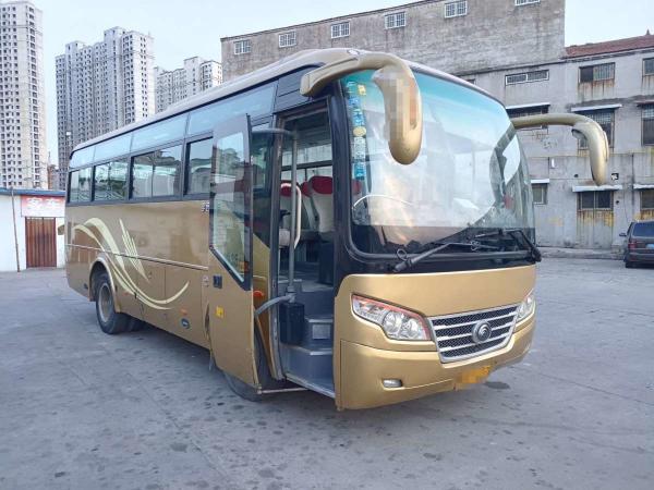 China Second Hand Bus 35 Seats Used Yutong Commuter Bus Emission Euro 3 Passenger Bus For Sale supplier