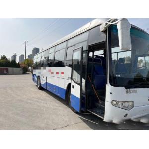 China Second Hand Bus 47 Seats Kinglong Coach Bus Rhd Lhd Euro 3 Diesel Engine Bus For Sale supplier