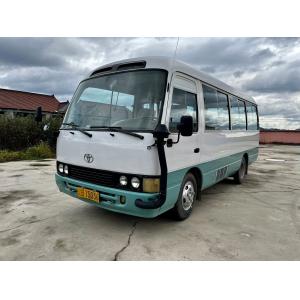 China Second Hand Bus Used Mini Vans Coaster Bus 26 Passenger Seaters supplier