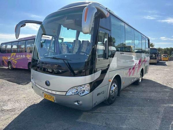China Second Hand Bus Yutong Commuter Bus 33 Seats Euro 3 Passenger Transportation Bus For Sale supplier