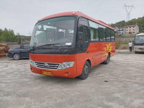 China Second Hand Bus Yutong Commuter Bus Used Passenger Transportation Bus Emission Euro 3 supplier