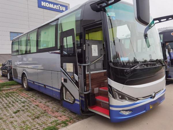 China Second Hand Buses Yutong ZK6907 Luxury Coach Gasoline Engine China Electric Bus With TV supplier