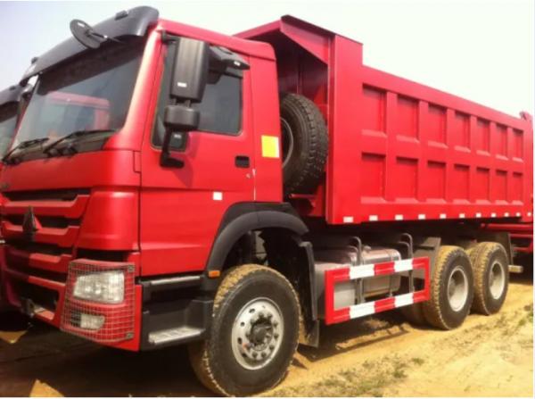 China Second Hand Construction Machines 6*4 10 Wheels Dump Tipper Truck 30T Load Capacity supplier