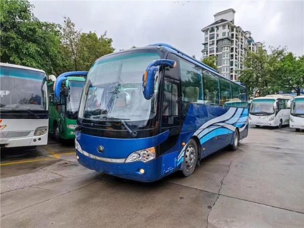 China Second Hand Intercity Long Distance Tour Buses Used Yuchai Diesel LHD Buses supplier