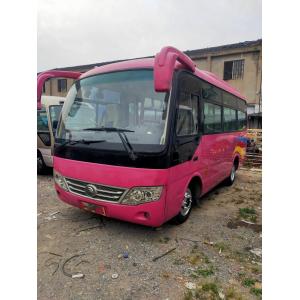 China Second Hand Mini Used Yutong Bus ZK6609D2 19 Seats Front Engine Air Conditioner supplier