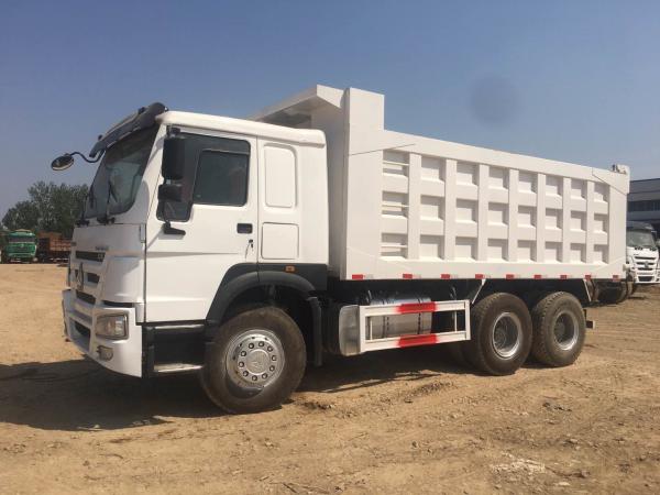 China Second Hand Used Dump Truck 375hp Weichai Engine Aluminium Alloy Fuel Tank supplier