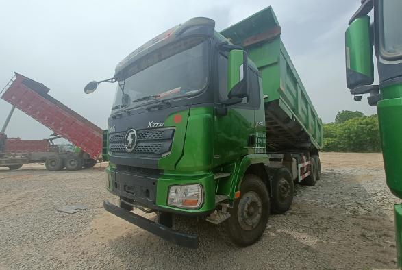 China Shacman Heavy Truck Used X3000 8*4 Tipper Truck 430hp 7.6m Dumper supplier
