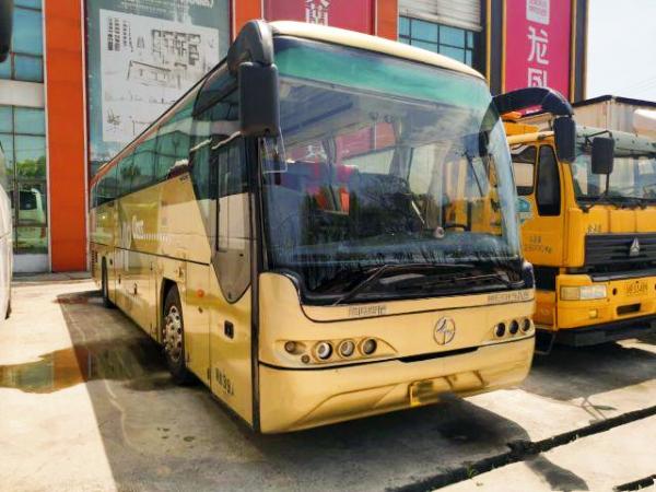China Sightseeing Bus Rear Weichai Engine Double Doors Beifang Brand Used Tour Bus BJF6120 supplier