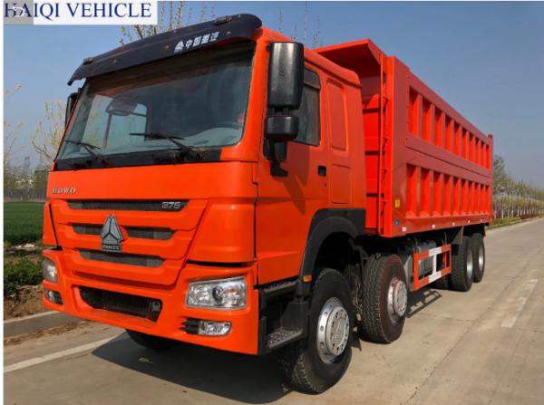 China Sinotruk Howo 375Hp Tipper Truck Used Howo Drump Truck 8×4 Drive Mode supplier