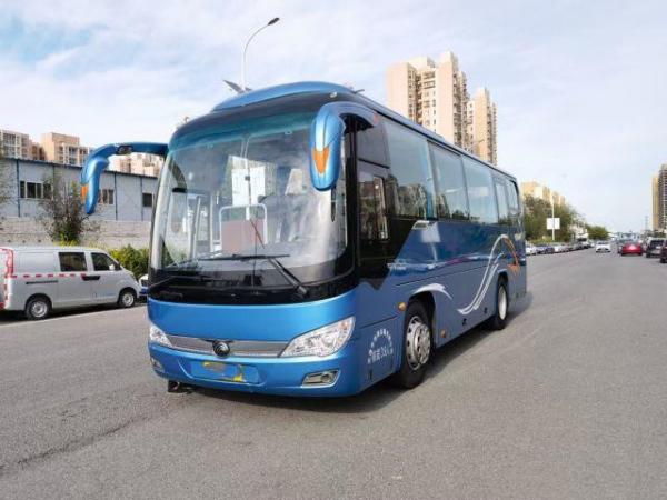 China Small Coach Bus Used Yutong Bus Second Hand 39 Seats Yuchai Engine Airbag Chassis supplier