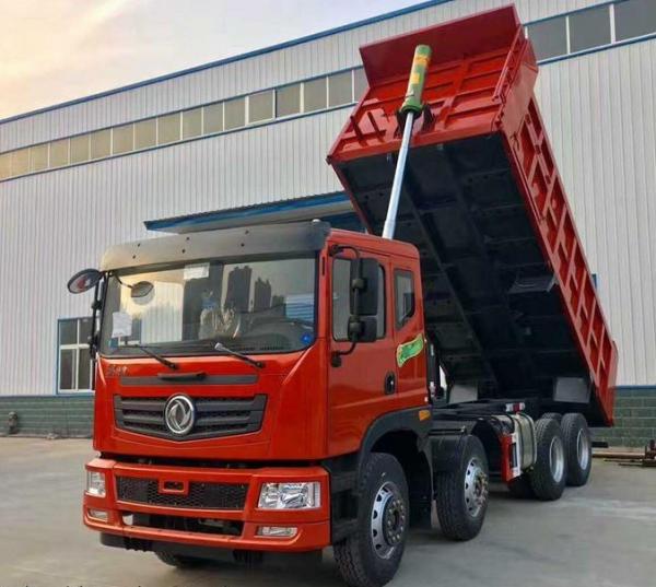 China Tipper Used Dump Truck 12 Wheel Dump Truck 40 – 60 Ton 7.47L Displacement supplier