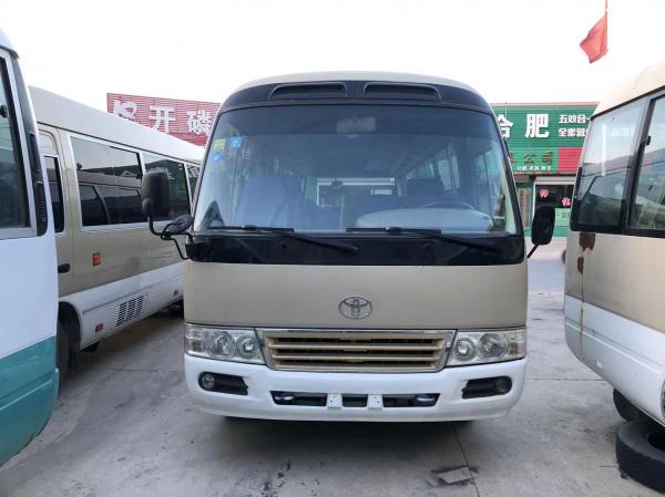 China TOYOTA Used Coaster Bus With 16-30 Seats Diesel Engine & Gasoline Engine supplier