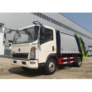 China Truck Trader Commercial Vehicles 8m³ Loading 4×2 Drive Mode HOWO Compressed Garbage Truck 7.5 Meters Long supplier