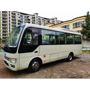China Used 16 Seater Minibus 2016 Year Front Engine 19 Seats Sliding Window LHD/RHD 2nd Hand Yutong Bus ZK6729D supplier