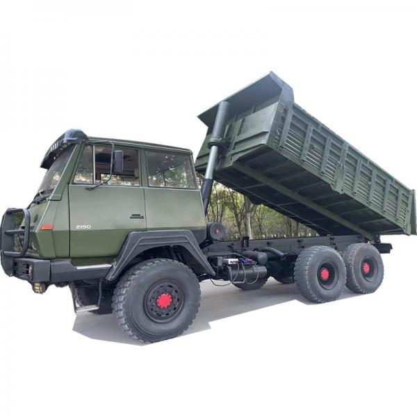 China Used 310hp Powerful Diesel Fuel Full Drive Tipper With 3 Differential Locks 6X6 Dump Truck supplier