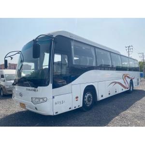 China Used Bus And Coach Luggage Compartment 2 Doors 53 Seats Sealing Window With A/C Left Hand Drive Higer Bus KLQ6129 supplier