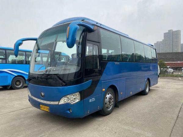 China Used Bus Coach ZK6888 Yutong Bus Luxury Coach 37Seats Yuchai Bus Engine 162kw supplier