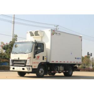 China Used Cargo Trucks Loading Capacity 10m³ Refrigerated Truck 4×2 Drive Mode Left Hand Dirve HOWO Brand supplier