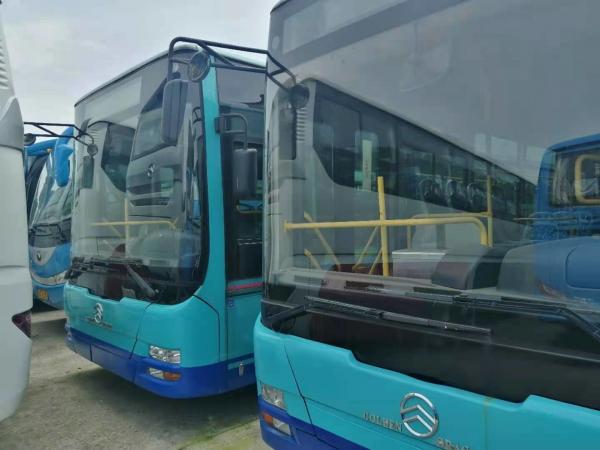 China Used City Bus Brand Golden Dragon 45 Seats Used Tour Bus Steel Chassis Diesel Engine Bus Double Doors supplier