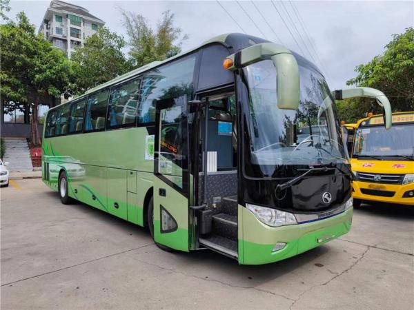 China Used Coach Bus Kinglong Brand 50 Seats Yuchai Rear Engine Good Passenger Bus XMQ6113 supplier