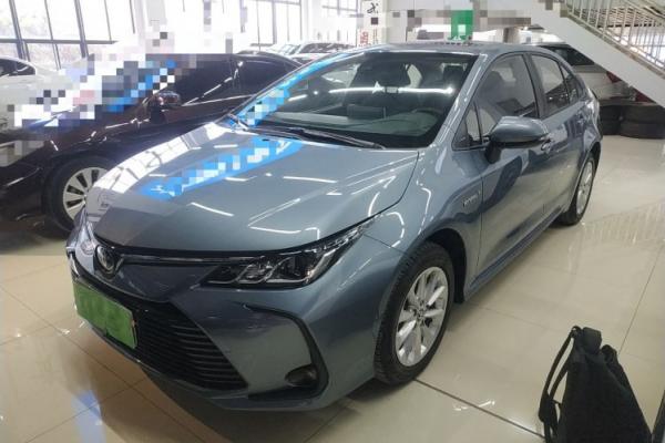 China Used Corolla Car Electrical Vehicle With Corolla 2021 1.2T S-CVT Pioneer 5 Seats Blue Color 4 Doors SUV supplier