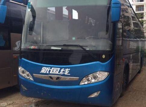 China Used Daewoo 6127 Model 55 Seats Coach Bus 294 KW 2010 Year High Performance supplier