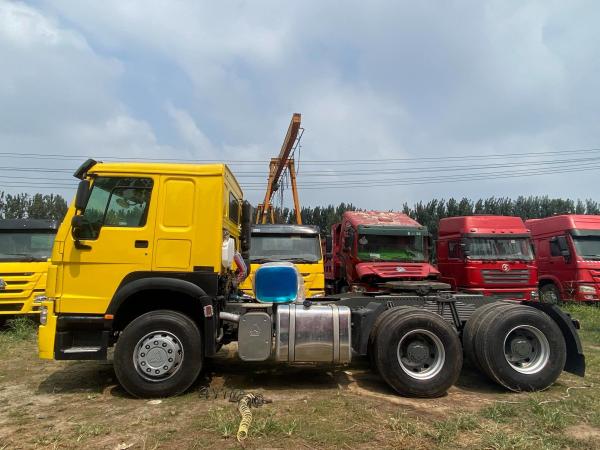 China Used HOWO 375hp Tractor Truck 6*4 Second Hand Howo Tractor Head With Good Condition supplier
