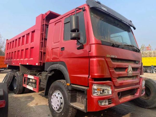 China Used Howo Dump Truck 6*4 Driving Model Right Hand Driving Way WD615.47 Euro 2 supplier