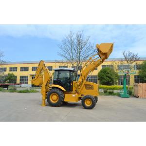 China Used International Trucks 8 Tons Curb Weight Brand New Backhoe Loader Yuchai Engine 1.3m³ Loader Capacity supplier