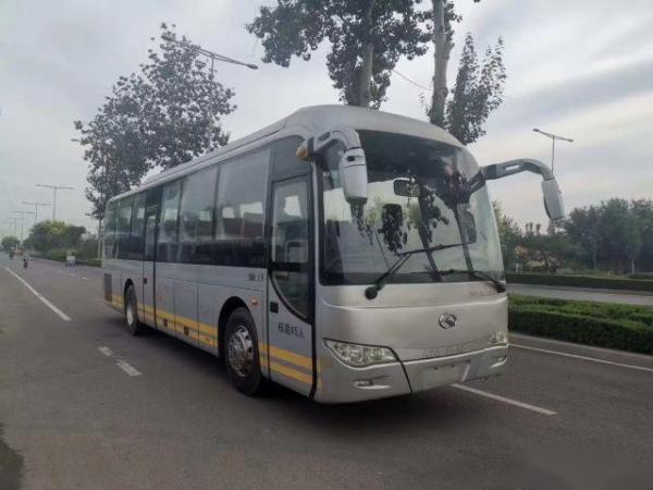 China Used Kinglong 45 Seats Steel Chassis 2nd Hand Bus XMQ6110 Double Doors supplier