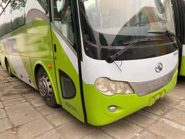 China Used Kinglong Bus XMQ6900 Used Tour Bus 39 Seats Yuchai Engine 180kw Euro III Steel Chassis Left Steering supplier