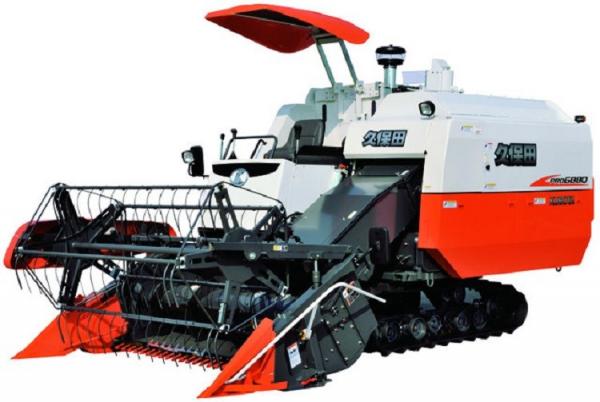 China Used Kubota Wheat Combine Harvester Diesel Type 49.2Kw Reliable Performance supplier