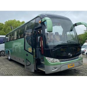 China Used Luxury Buses 51 Seats Green Color 12000kg Curb Weight EURO IV Yuchai Engine Kinglong Bus XMQ6113 LHD/RHD supplier