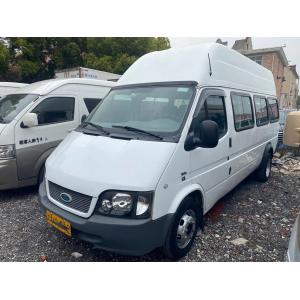China Used Mini Bus EURO IV 17 Seats High Roof Front Engine 6 Meters Sliding Window Second Hand Ford Tansit JX6600 supplier