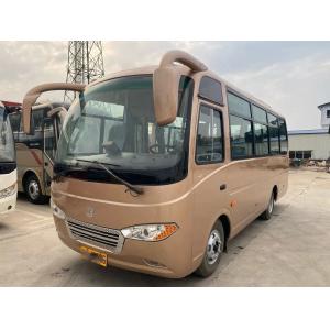 China Used Mini Bus External Swinging Door 25 Seats Sliding Window Front Engine With A/C 2nd Hand Zhongtong Lck6660d supplier